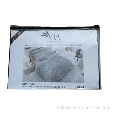 king quilt set one side brushed fleece polar fleece bed quilt cover set for winter